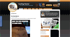 Desktop Screenshot of cyclinghumor.com